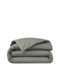 BOSS Home Be Boss Duvet Cover in Khaki, Cotton, Size Single - thumbnail 2