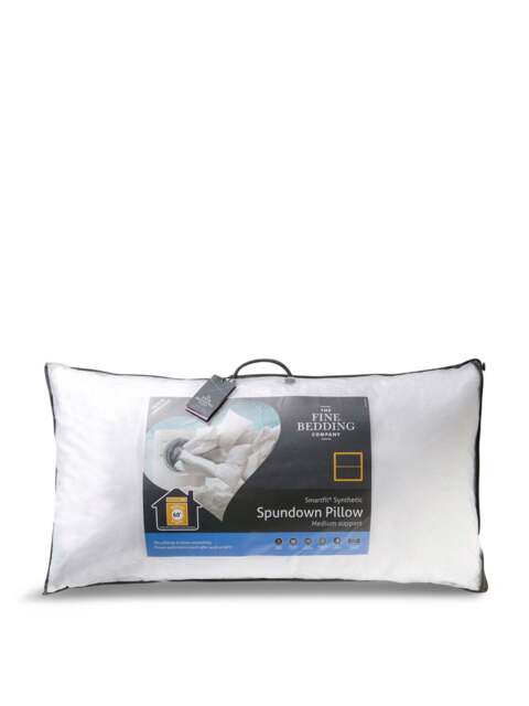The Fine Bedding Company Spundown Extra Long Pillow in White, Size King