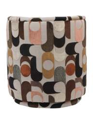 Libra Interiors Portico Belgian Velvet Swivel Chair, Wood/Metal - thumbnail 3