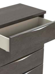 Barker and Stonehouse Lutyen 5 Drawer Tallboy, And Taupe in Grey - thumbnail 5