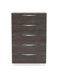 Barker and Stonehouse Lutyen 5 Drawer Tallboy, And Taupe in Grey - thumbnail 3