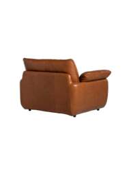 Barker and Stonehouse Pelle Armchair in Brown, Leather - thumbnail 4