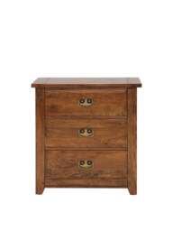 Barker and Stonehouse New Frontier 3 Drawer Chest in Mango Wood - thumbnail 2