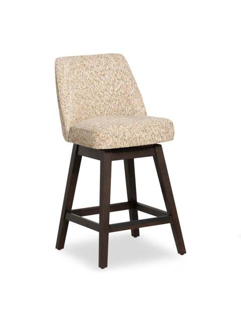 Barker and Stonehouse Kiplaw Fabric Counter Stool in Neutral - image 1