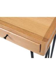 Heal's Brunel Console Table Oak in Brown, Size 125x30x75 - thumbnail 3