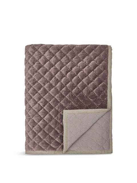 Bedeck of Belfast Claudia Throw in Pink, Cotton