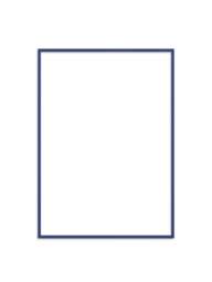 Poster & Frame Poster Frame in Blue, Wood, Size 30x40cm - thumbnail 3