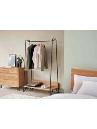 Heal's Brunel Hanging Rail Oak in Brown, Size 103x48x162 - thumbnail 2