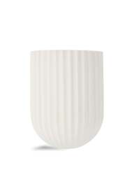 Heal's Larkin Fluted Plaster Cone Wall Light in White