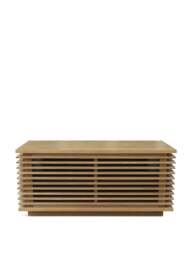 Heal's Verona Av Unit Narrow Oak in Brown, Size 90x46x41