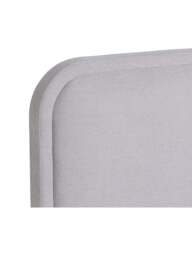 Barker and Stonehouse Tilbury Fabric Ottoman Bed Frame in Grey, Size Super King - thumbnail 3