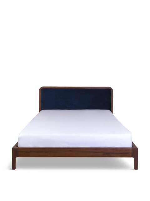 Heal's Artie King Size Bed in Brown, Size 160x213x94 - image 1