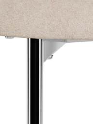 Barker and Stonehouse Tansley Fabric Dining Chair in Neutral - thumbnail 4