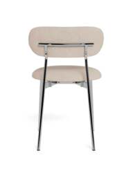 Barker and Stonehouse Tansley Fabric Dining Chair in Neutral - thumbnail 3