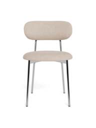 Barker and Stonehouse Tansley Fabric Dining Chair in Neutral - thumbnail 2