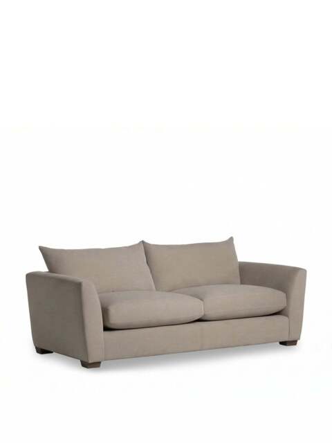 Barker and Stonehouse Floyd Fabric 3 Seater Sofa in Neutral - image 1