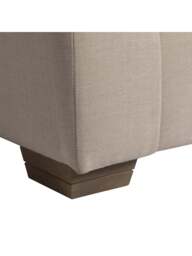 Barker and Stonehouse Floyd Fabric 3 Seater Sofa in Neutral - thumbnail 4