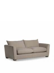 Barker and Stonehouse Floyd Fabric 3 Seater Sofa in Neutral - thumbnail 1