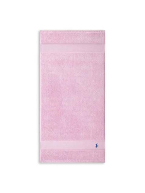 Ralph Lauren Home Polo Player Pink in Carmel Pink, Cotton, Size Hand Towel - image 1