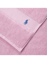 Ralph Lauren Home Polo Player Pink in Carmel Pink, Cotton, Size Hand Towel - thumbnail 3