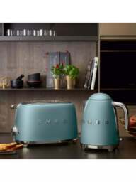 Smeg Klf03 Kettle And Tsf01 Toaster Matte Emerald Green Bundle - thumbnail 1