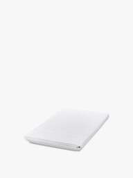 Bedeck of Belfast Fine Linens 300 Thread Count Flat Sheet in White, Cotton, Size Double