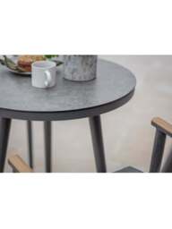 Bramblecrest Sofia Garden Bistro Set Anthracite - thumbnail 5