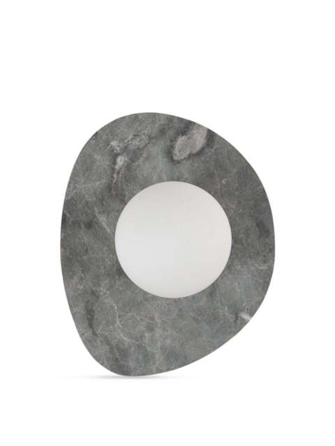 Heal's Element Marble Wall Light Ip44 in Grey, Organic, Size 24x20x14 - image 1