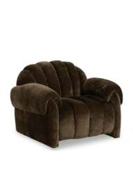 Barker and Stonehouse Segovia Fabric Armchair in Green - thumbnail 1