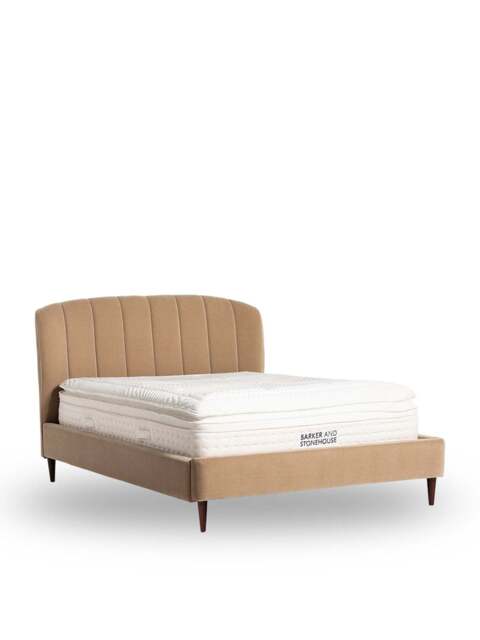 Barker and Stonehouse Reyes Light Super King Bed Frame in Brown - image 1
