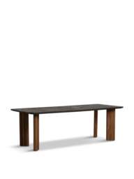 Barker and Stonehouse Trinidad Reclaimed Teak Wood Rectangular Dining Table, in Brown - thumbnail 1