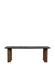 Barker and Stonehouse Trinidad Reclaimed Teak Wood Rectangular Dining Table, in Brown - thumbnail 2