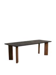 Barker and Stonehouse Trinidad Reclaimed Teak Wood Rectangular Dining Table, in Brown - thumbnail 5