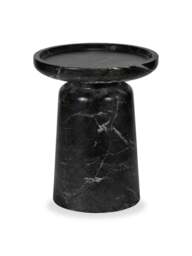 Barker and Stonehouse Vento Marble Side Table in Black
