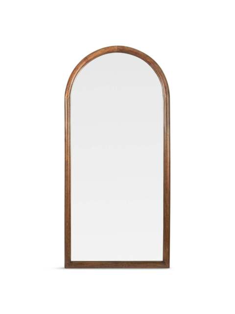 Heal's Genoa Arch Floor Mirror Finish 190 X 90Cm in Walnut - image 1