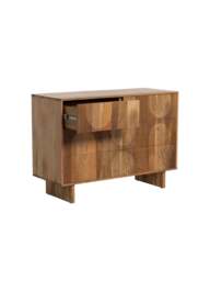 Barker and Stonehouse Zuberi Mango Wood 6 Drawer Chest Of Drawers in Neutral - thumbnail 3