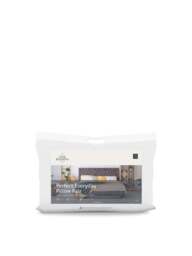 The Fine Bedding Company Perfect Everyday Pillow Pair in White, Cotton