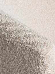Barker and Stonehouse Arman Boucle Swivel Armchair in Neutral - thumbnail 4