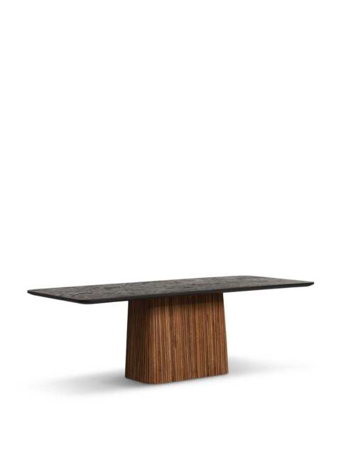 Barker and Stonehouse Trinidad Pedestal Dining Table in Brown - image 1