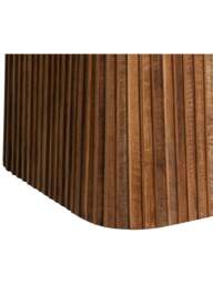 Barker and Stonehouse Trinidad Pedestal Dining Table in Brown - thumbnail 5