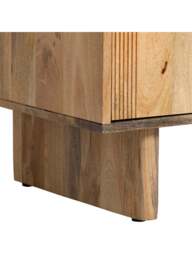 Barker and Stonehouse Zuberi Mango Wood 3 Drawer Chest Of Drawers in Neutral - thumbnail 3