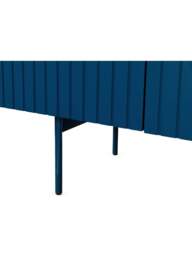 Heal's Riga Sideboard High Gloss in Blue, Ceramic - thumbnail 3