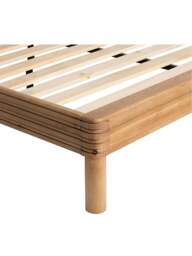 Barker and Stonehouse Tamia Reclaimed Oak Super King Bed Frame in Brown - thumbnail 3