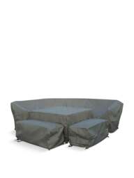 Bramblecrest Curved Corner Sofa Set Covers in Khaki