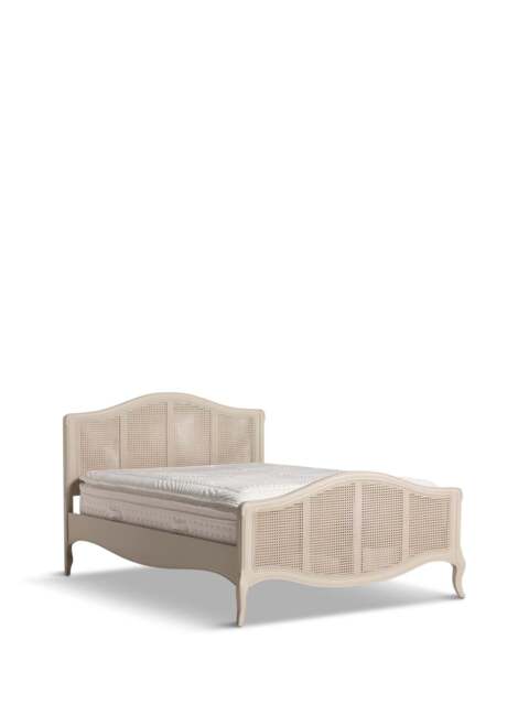 Barker and Stonehouse Calista Off Wooden High End Super King Bed Frame in White - image 1