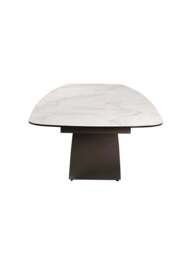 Barker and Stonehouse Corvus Extending Ceramic Dining Table Seats 8–12 in Grey - thumbnail 2