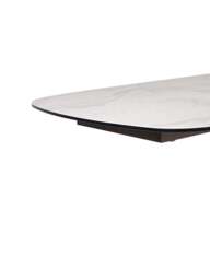 Barker and Stonehouse Corvus Extending Ceramic Dining Table Seats 8–12 in Grey - thumbnail 3