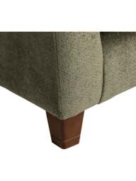 Barker and Stonehouse Orion Fabric Fabric Snuggle Chair in Green, Size 2 Seater - thumbnail 4