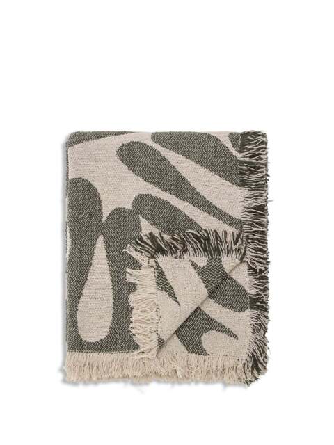 Bloomingville Alk Throw L160Xw130Cm in Green - image 1
