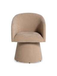 Barker and Stonehouse Tilbury Upholstered Accent Chair in Neutral - thumbnail 2